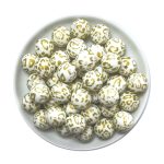 Szilikon gyöngy 15mm- tarka-lint