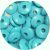 Fa lencse-10mm-türkizkék
