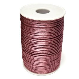 Szatén zsinór 2mm -mályva